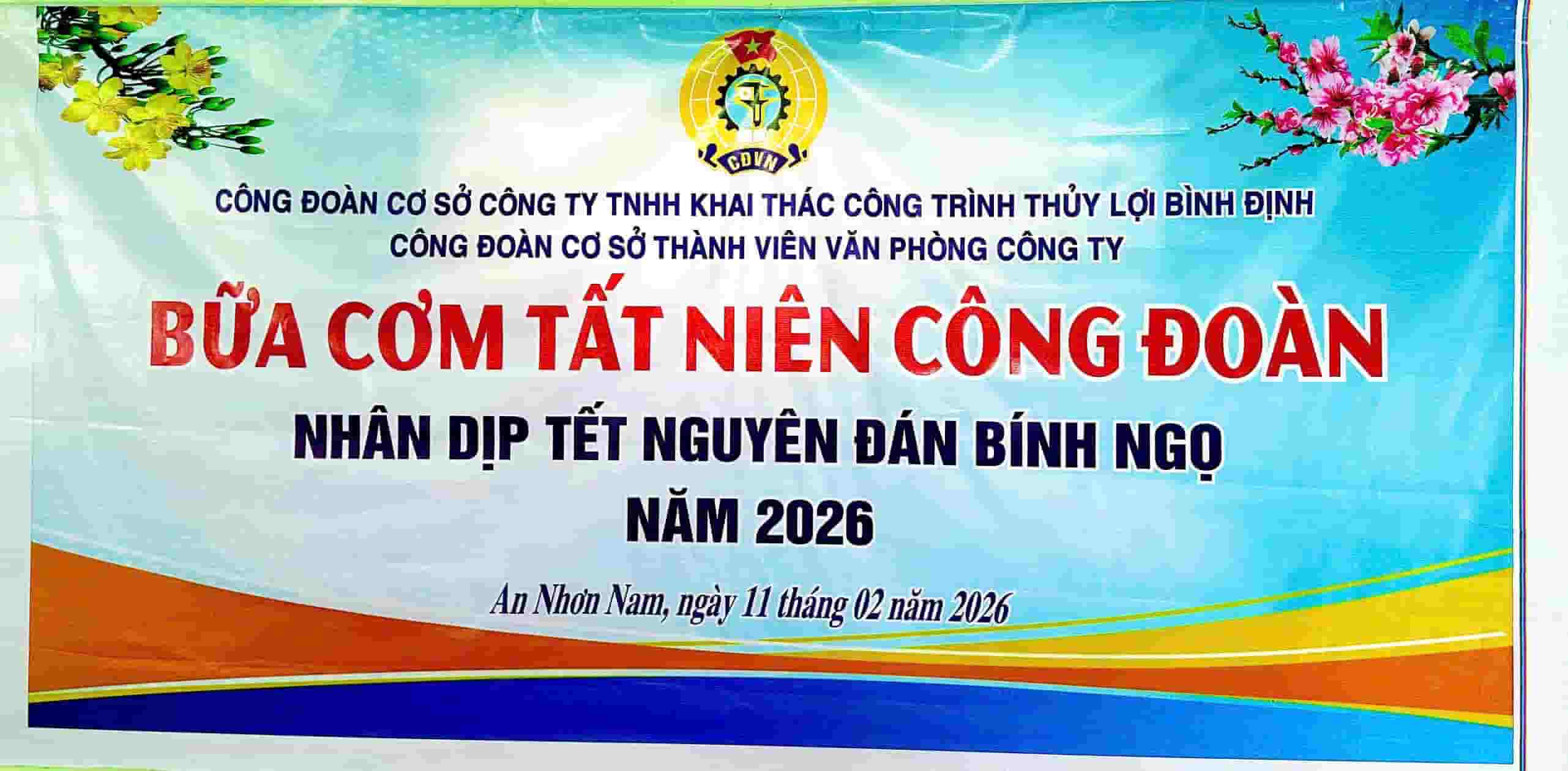 Sum vầy “Bữa cơm tất niên Công đoàn” – đón Xuân Bính Ngọ 2026