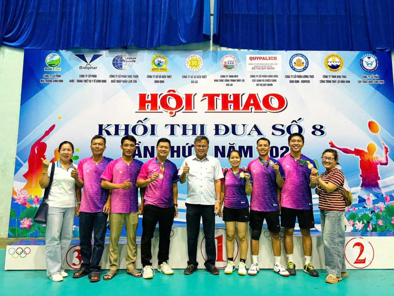 Công ty TNHH Khai thác công trình thủy lợi Bình Định tham gia Hội thao Khối thi đua số 8 lần thứ I – năm 2026